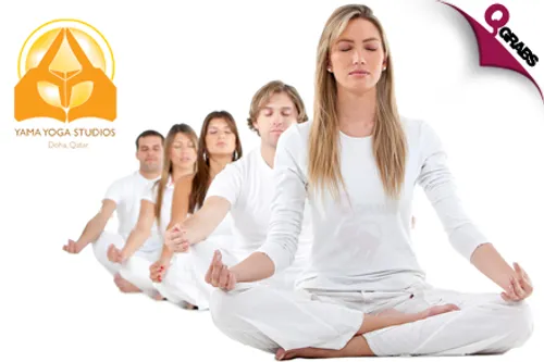 QR120 for a 5 Class Yoga Card: choose from Prenatal Yoga, Beginner, or Level 1 / 2 classes at Yama Yoga Studios (QR300 value)